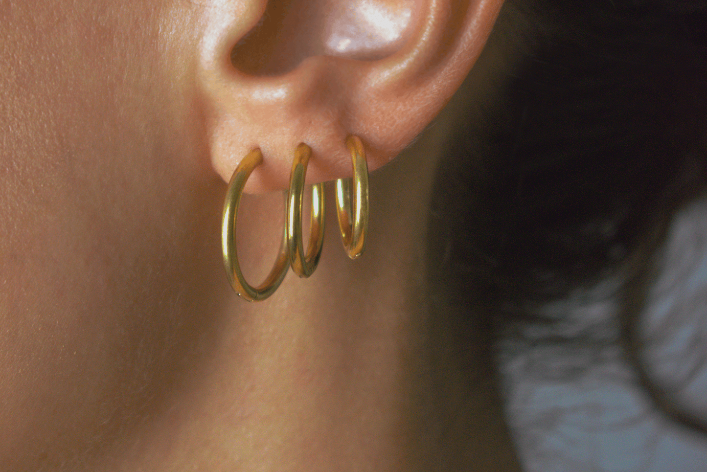 Hoola Hoop Ohrringe