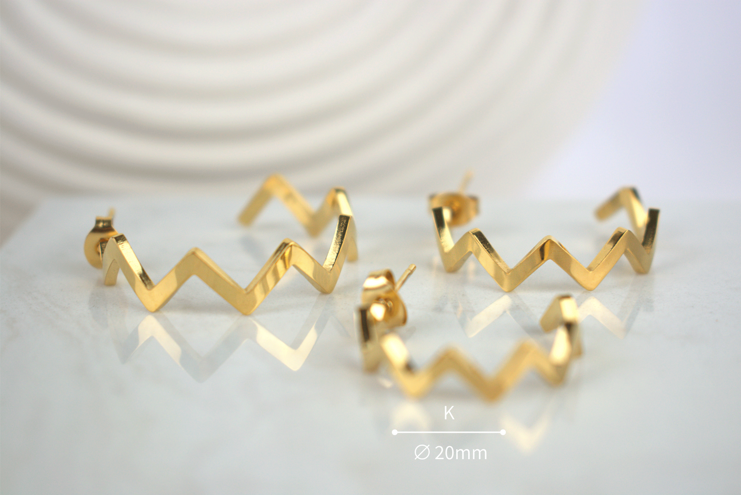 Zig-Zag Ohrringe