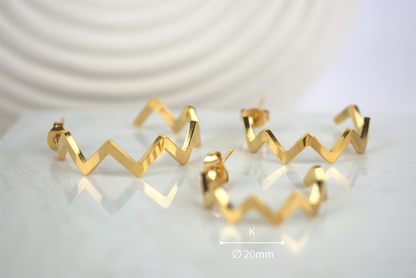 Zig-Zag Ohrringe