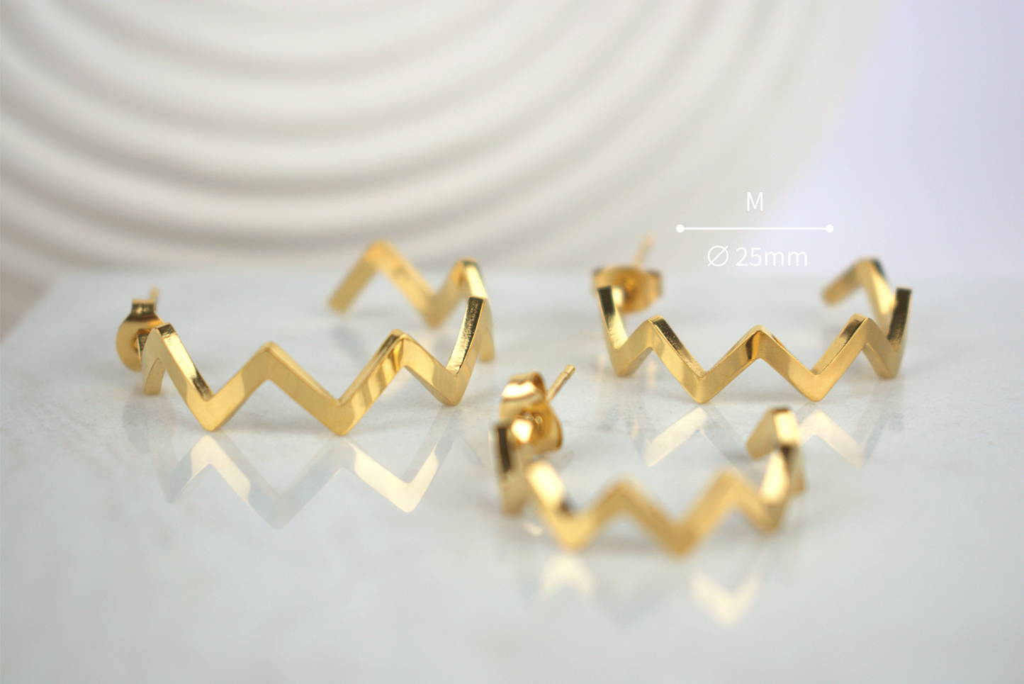Zig-Zag Ohrringe